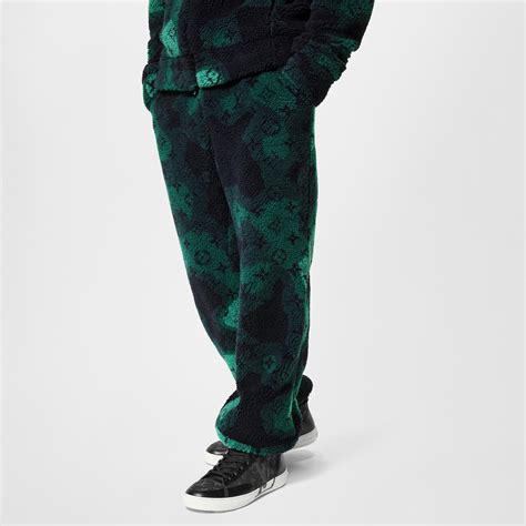 fuzzy louis vuitton pants